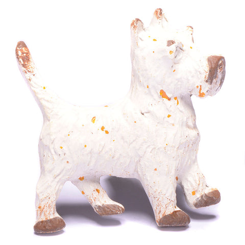 Cast iron terrier pull-cream