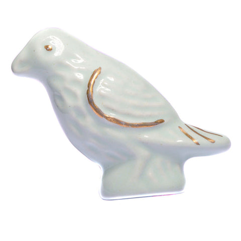 Ceramic Bird pull-blue