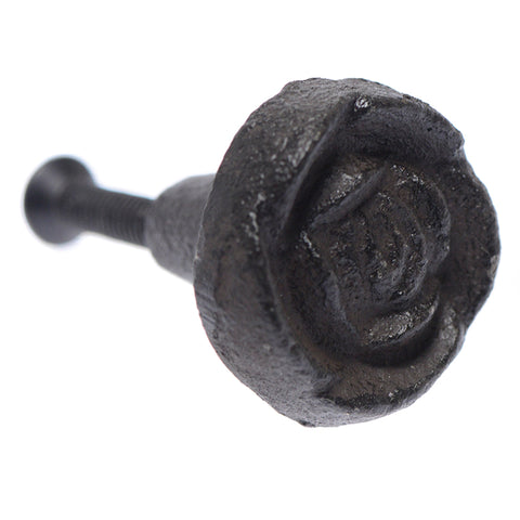 Cast iron rose pull-natural