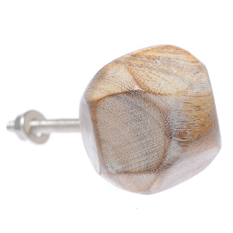 Wooden 4 sided angled pull