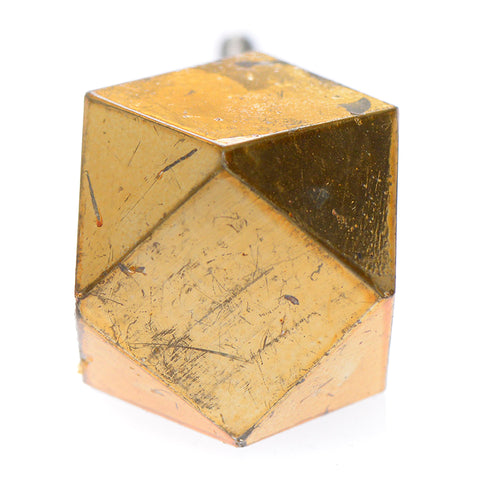 Mod glass prism pull- gold