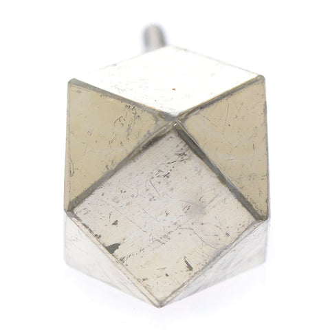 Mod glass prism pull- silver