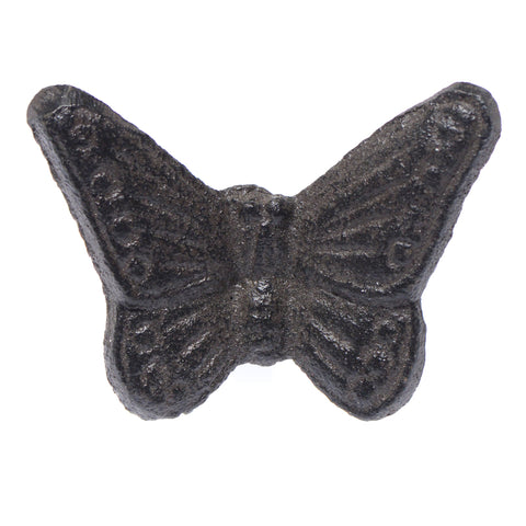 Cast iron butterfly pull-brown