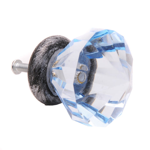 Acrylic diamond cut pull-blue