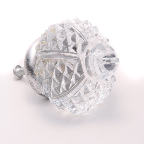 Acrylic crown pull-clear