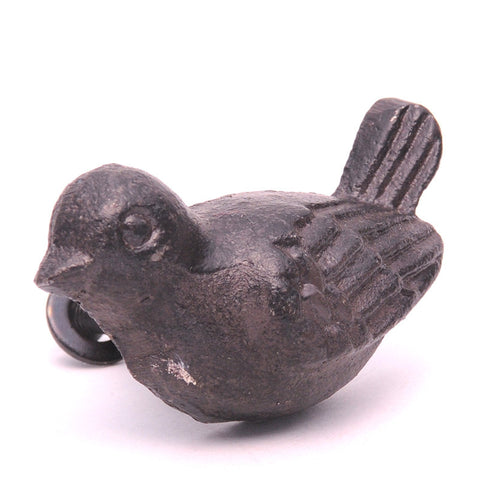 Cast iron bird pull-natural