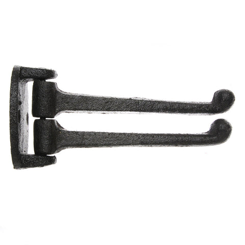 Cast iron double swivel hook