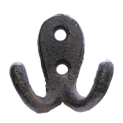 Mini double hook-brown