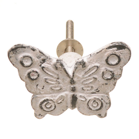 Cast iron butterfly pull-white