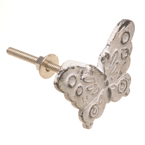 Cast iron butterfly pull-white