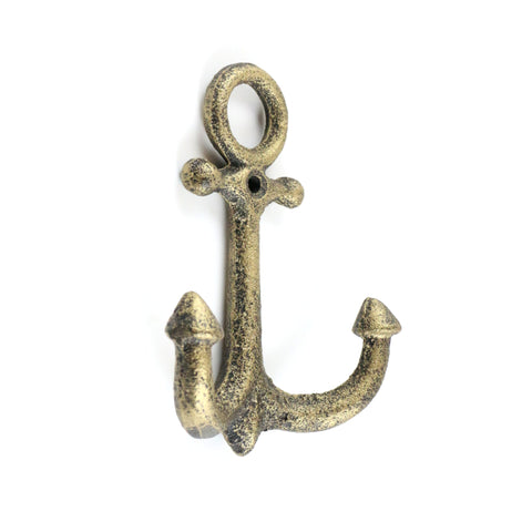 Gold anchor hook-short