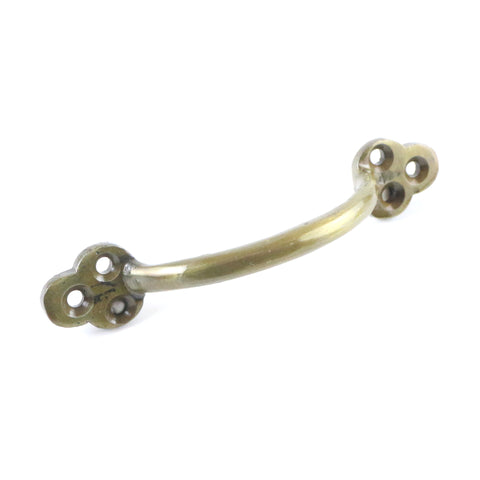 Basic iron handle with antique gold finish