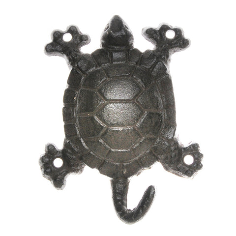 Cast iron turtle hook