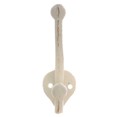 Cast iron basic hook-white