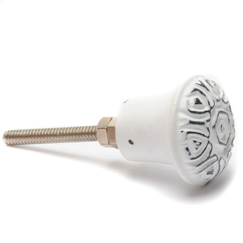 Cast iron embossed pull