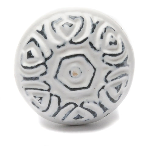 Cast iron embossed pull