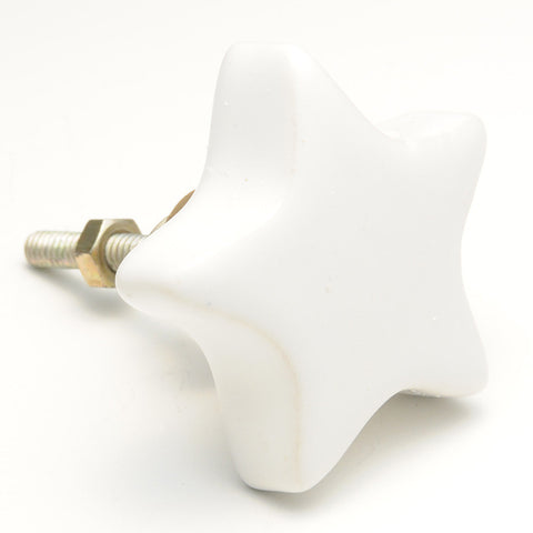 Ceramic star pull-white