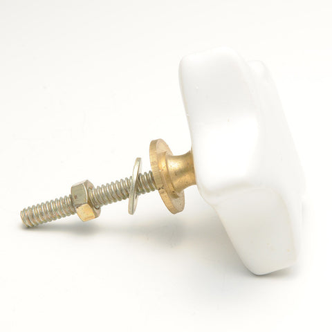 Ceramic star pull-white