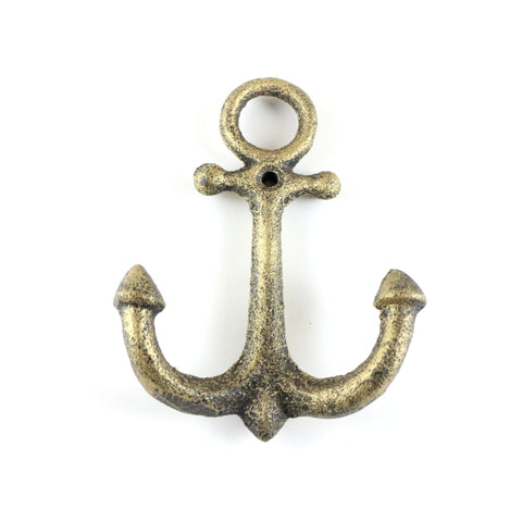 Gold anchor hook-short