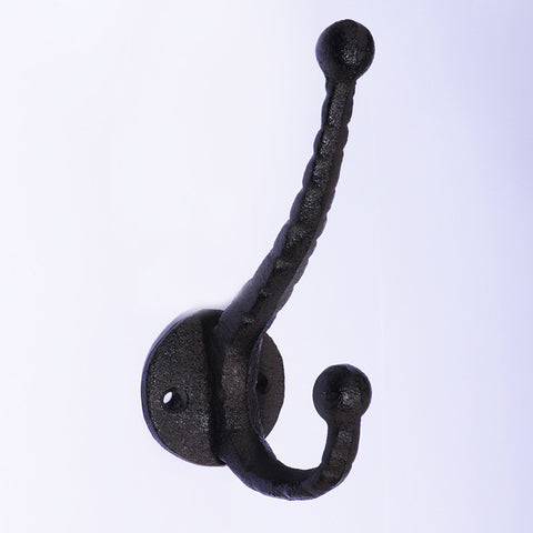 Cast iron Victorian hook-brown
