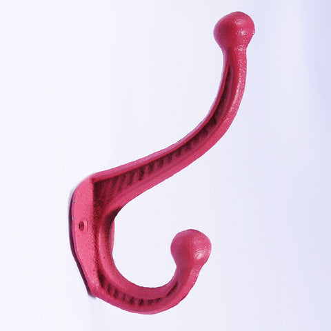 Cast iron basic hook-pink