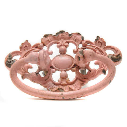Ornate swinging handle-pink