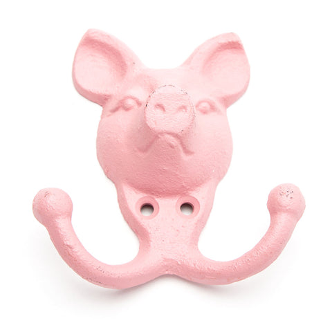 Pink pig double hook
