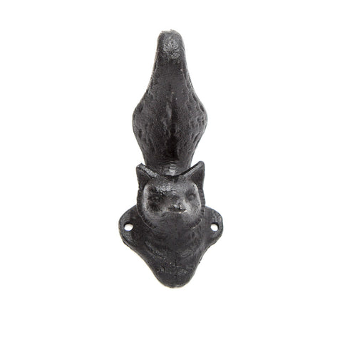 Cast iron fox hook-Black