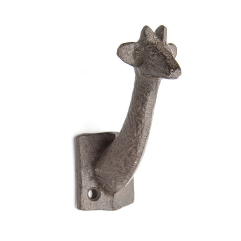 Cast iron small giraffe hook